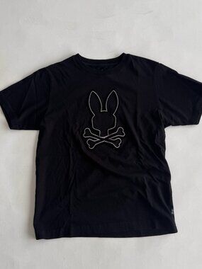 Psycho Bunny — Black Logo T-Shirt